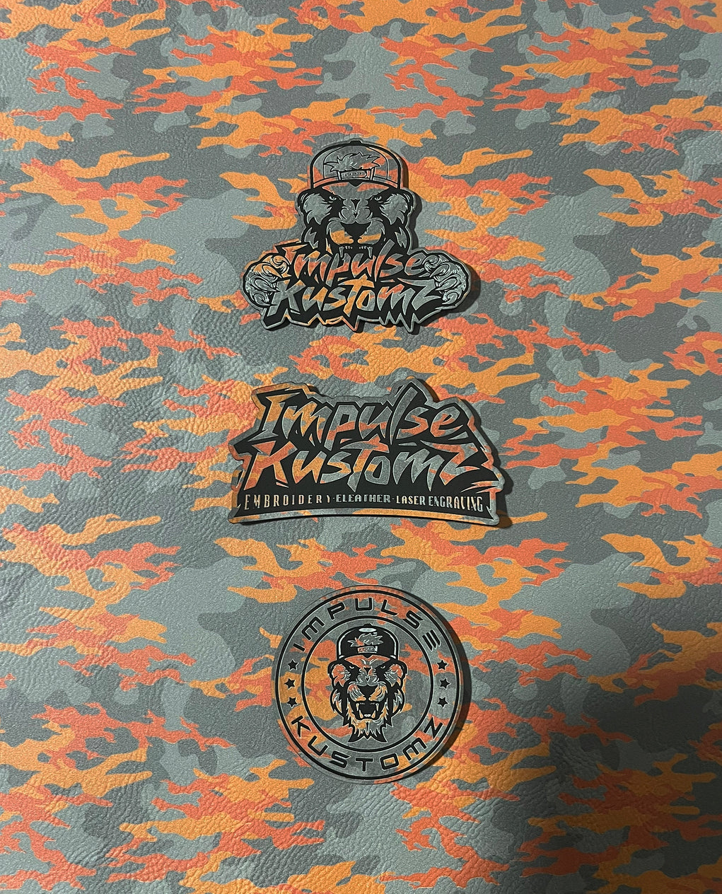 Orange camo